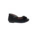 Sugar Dress Shoes: Flats Wedge Casual Black Print Shoes - Kids Girl's Size 6