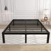 14" 4000lbs Heavy Duty Support Basic Bed Frame/Mattress Foundation/Box Spring Replacement/Steel Slat Platform/with Storage