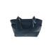 Coach Factory Leather Shoulder Bag: Blue Print Bags