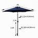 9-foot Outdoor Patio Umbrella