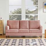74″ Velvet Couches , Sofas for Living Room Furniture Sets Chesterfield Sofa Loveseat Couch Chair for Living 3 Seater