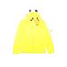 Jumping Beans Zip Up Hoodie: Yellow Print Tops - Kids Girl's Size 12