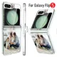 For Samsung Galaxy Z Flip 5 4 3 Personalized Customized Photo Folding Phone Case Design Picture Name