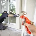 Insulating Applicator Tool Use Stainless Steel Spray Foam Gun Window Door Sealing Foam Gun High