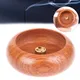 Wooden Bowl Type Mini Incense Holder Rosewood Incense Burner Stick Holder Bowl Shape Censer Home