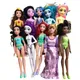 Princess Doll Figure Toys Mermaid Tiana Belle Jasmine Doll Head With Body Original Gifts Toys Girls