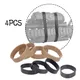 4PCS Tactical Airsoft High Strength Elastic Rubber Ring Hunting Rilfe Rubber Band For DBAL A2 PEQ 15