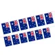 20Pcs Flags One String Hang On One Rope Australia Buntings 14*21cm Stream BannerString Australian