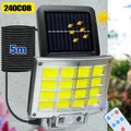 Separated COB Solar Wall Lamp With Motion Sensor Garden Street Lights Security Sunlight Wall Lamp