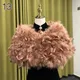 Ostrich Fur Shawls Elegant Ostrich Feather Coats Wedding Boleros Bridal Wrap Shawls Jackets Party