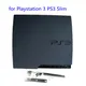 Black Complete Housing Shell Case 120G 160G 250G Replacement for PS3 Slim 2000 20XX 2500 Console