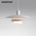 SANDYHA – plafonnier suspendu au design danois design minimaliste luminaire décoratif d'intérieur