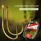 Reusable Fishhooks Tackle No Unhooking Sharp Tip Golden Freshwater Sea Tackle Fishhook Fish Hook