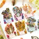 Alice Magic Tea Party Series Vintage Flower l'horloge Sticker Creative DIY Journal Collage Decor