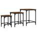17 Stories Francisca Coffee Table Wood/Metal in Black/Brown | 20.5 H x 15.7 W x 15.7 D in | Wayfair C28B30F3BAAF4C559C5FC3692749670D