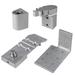 Global Door Controls Aldora Style 3/4 in. Left Hand Offset Door Pivot Hinge Set for Adams Rite Type Storefront Door | 3 H x 2.5 W x 2.5 D in | Wayfair