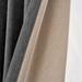 Hokku Designs Clemmence Smart Chenille Curtain Set Hardwired Motorized Max Blackout Drape Work w/ Alexa Google R in White | 72" W x 108" L | Wayfair