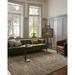 Brown 18 x 18 x 0.38 in Area Rug - Mona Bark/Sunrise Area Rug Polyester Magnolia Home by Joanna Gaines x Loloi | 18 H x 18 W x 0.38 D in | Wayfair