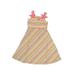 Bonnie Jean Dress: Yellow Stripes Skirts & Dresses - Kids Girl's Size 7