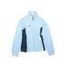 Columbia Fleece Jacket: Blue Print Jackets & Outerwear - Kids Girl's Size 14