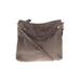 Coach Leather Satchel: Gray Print Bags