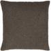 Vedat 20" Square Modern Taupe/Medium Gray/Ash/Black Throw Pillow - Hauteloom