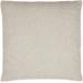 Vedat 22" Square Modern Ash/Pearl/Metallic Silver Throw Pillow - Hauteloom