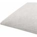 Zuill 18" Square Modern Slate Blue/White/Sterling Gray/Metallic Silver Throw Pillow - Hauteloom
