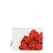 X Shun Sudo By My Side Button Flower Leather Card Case