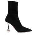 Yes Darling 95 Suede Ankle Boots