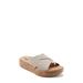 Earth Scout Platform Slide Sandal