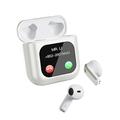k1 cuffie true wireless tws auricolari nell'orecchio bluetooth 5.3 con 8g stereo con scatola di ricarica ricarica rapida per apple samsung huawei xiaomi mi fitness palestra allenamento telefono