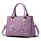 Damen Handtasche Schultertasche Crossbody-Tasche Handtasche PU-Leder Büro Täglich Büro Karriere Stickerei Einfarbig Blumendruck Schwarz Weiß Rote