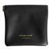 2 PC Unisex Leather Pocket Bag Portable Magnetic Closing Mini Cosmetic Bag Women