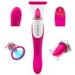 Sucking Energetic Licking Tongue Rechargeable Adult Toy Women Couple Powerful 7 Vibration + 7 Suction Modes Nipple Suction Cup G Women Tongue Sucking Machine Adult Sex Toy Clitoral Licking Stimulation