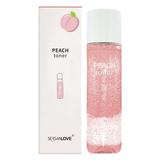 Dengmore Green Tea Peach Essence Moisturizing And Replenishing Water Refreshing And Non Greasy Skin Care Toner Essence 160ml Hydrating Facial Serum All Skin Types