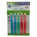 Brilliant Child Toothbrush by Baby Buddy Ages 2-5 Years Round Head Bristles Clean All-Around Mouth Assorted 5 Pack