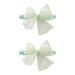 FSTDelivery Personal Care on Clearance! 2Pcs Hair Ties Bow For Toddler Girls Hair Bows With Ties For Toddlers Colorful Hiar Bow Ties For Baby Sutiable For Baby Girls Holiday Gifts for Women