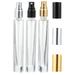 Disinfectant Water Spray Can Refillable Bottle Plastic Scent Pump Case Empty Perfume Travel Outdoor Bottled 3 Pcs