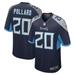 Men's Nike Tony Pollard Navy Tennessee Titans Game Player Jersey