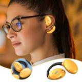 Dgankt New GD06 Bluetooth Headset Single-ear Wireless Sports Ear-mounted Smart Touching Driver Universal For Sports/Working on Clearance
