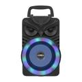 Oneshit Speaker On Clearance New Colored Lights Bluetooth Speaker Owl Shaped Outdoor Portable Audio System USB Card Mini Audio System