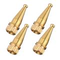 Speaker Copper Feet 4 Pcs Spike Foot Pad Sound Bar Spikes Base Stand Speakers Isolation Pads