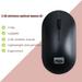 Oneshit Mouse in Clearance 3-button scroll wheel mini stylish wireless optical 2.4G ergonomic 1600DPI mouse