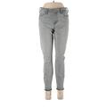 Liverpool Los Angeles Jeggings - Mid/Reg Rise: Gray Bottoms - Women's Size 10