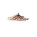 SOUL Naturalizer Mule/Clog: Pink Snake Print Shoes - Women's Size 8 - Almond Toe