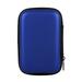 Portable Mini Storage Bag Gadgets Organizer Case For Earphone U Disk Data Cable Hot Dark Blue