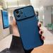 Camera Lens Protection Liquid Silicone Case on For iPhone 11 12 Pro Max 8 7 6 Plus Xr Xs Max X 14 13 15 Lens push and Pull Cover