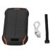 2024 Solar Power Bank Black Orange Multifunctional Waterproof Wireless Solar Power Bank 26800mAh PD18W Fast Charging Charger