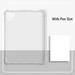 Sanrio Cinnamoroll Case For iPad 10th 7/8/9th Case Air 2 4 5 2022 10.9 Pro 11 Mini 6 5 4 Transparent Airbag Anti-fall Soft Cover